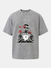 Lamine Yamal 2025 Star Card Washed T-shirt