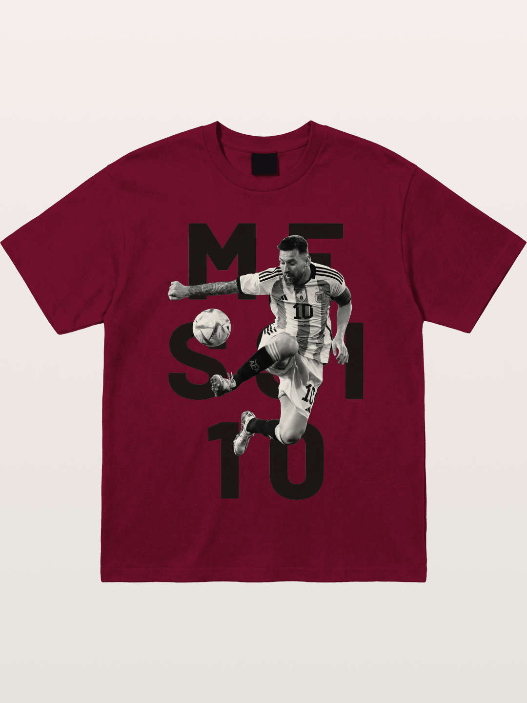 Messi 10 Action Print Gildan T-shirt