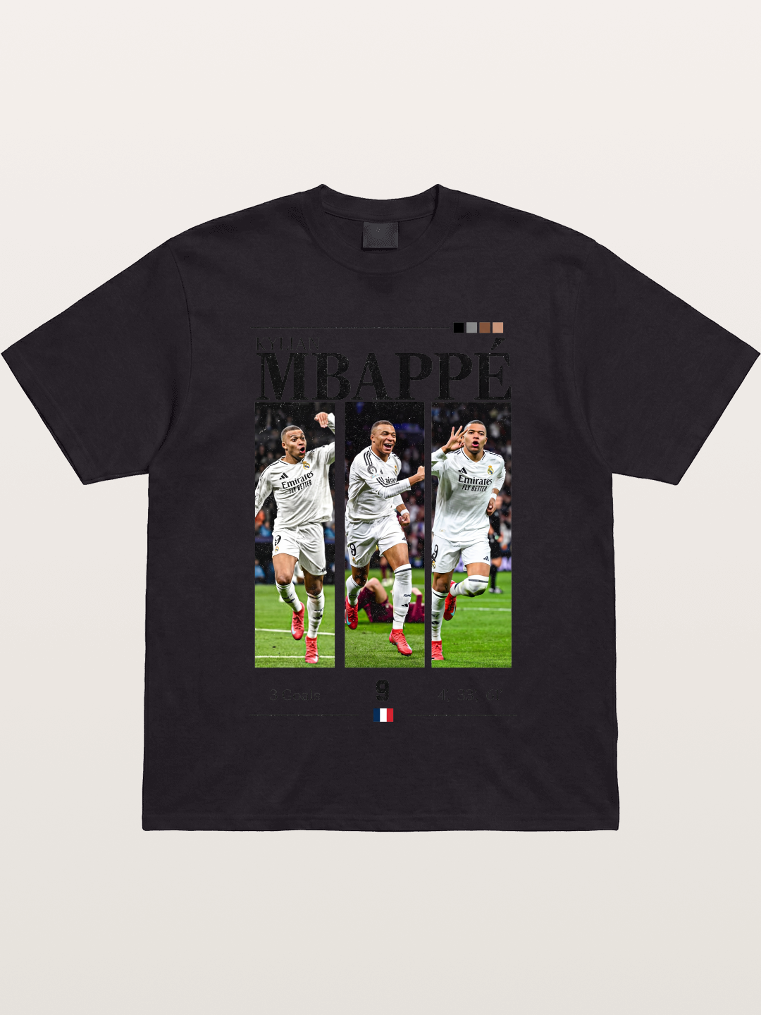 Mbappe Match Moment Collage Gildan T-shirt