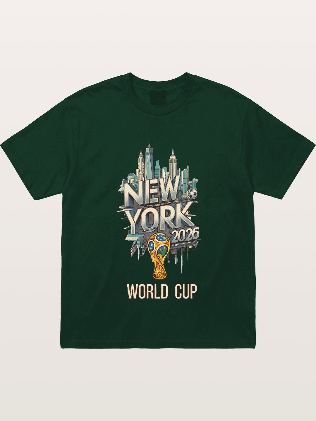 NYC World Cup 2026 Emblem Gildan T-shirt