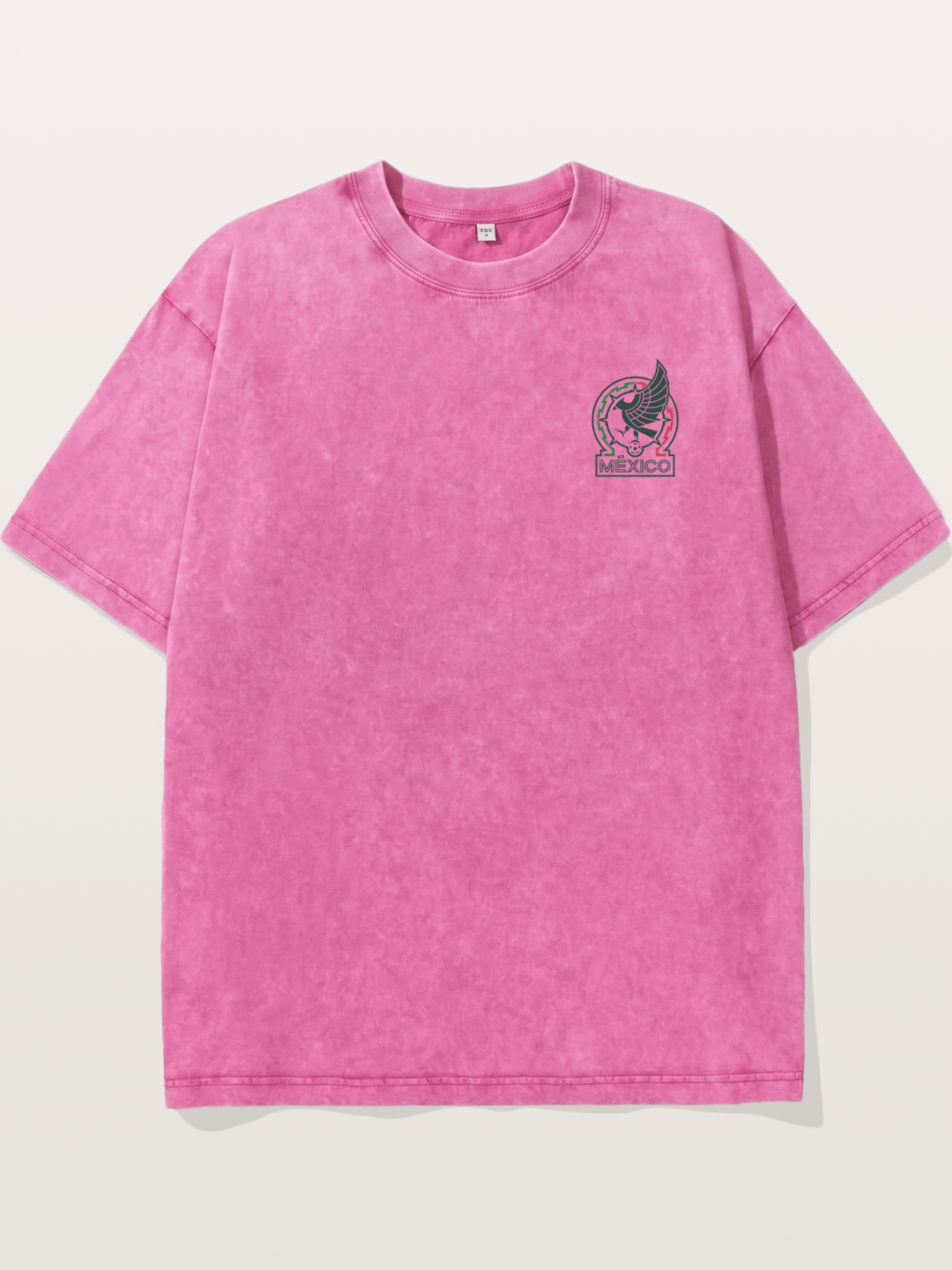 Mexico Football Eagle Crest Washed T-shirt
