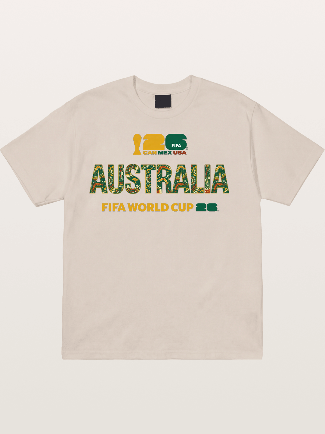 Australia 2026 Aboriginal Design Cotton T-shirt