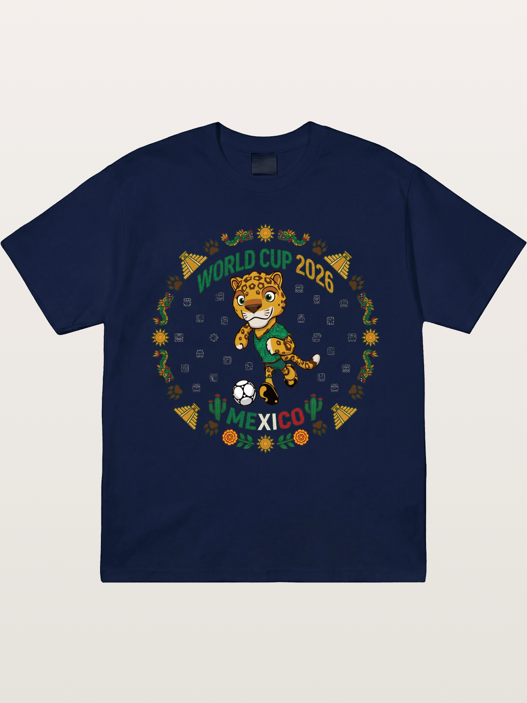 Mexico 2026 World Cup Mascot Gildan T-shirt
