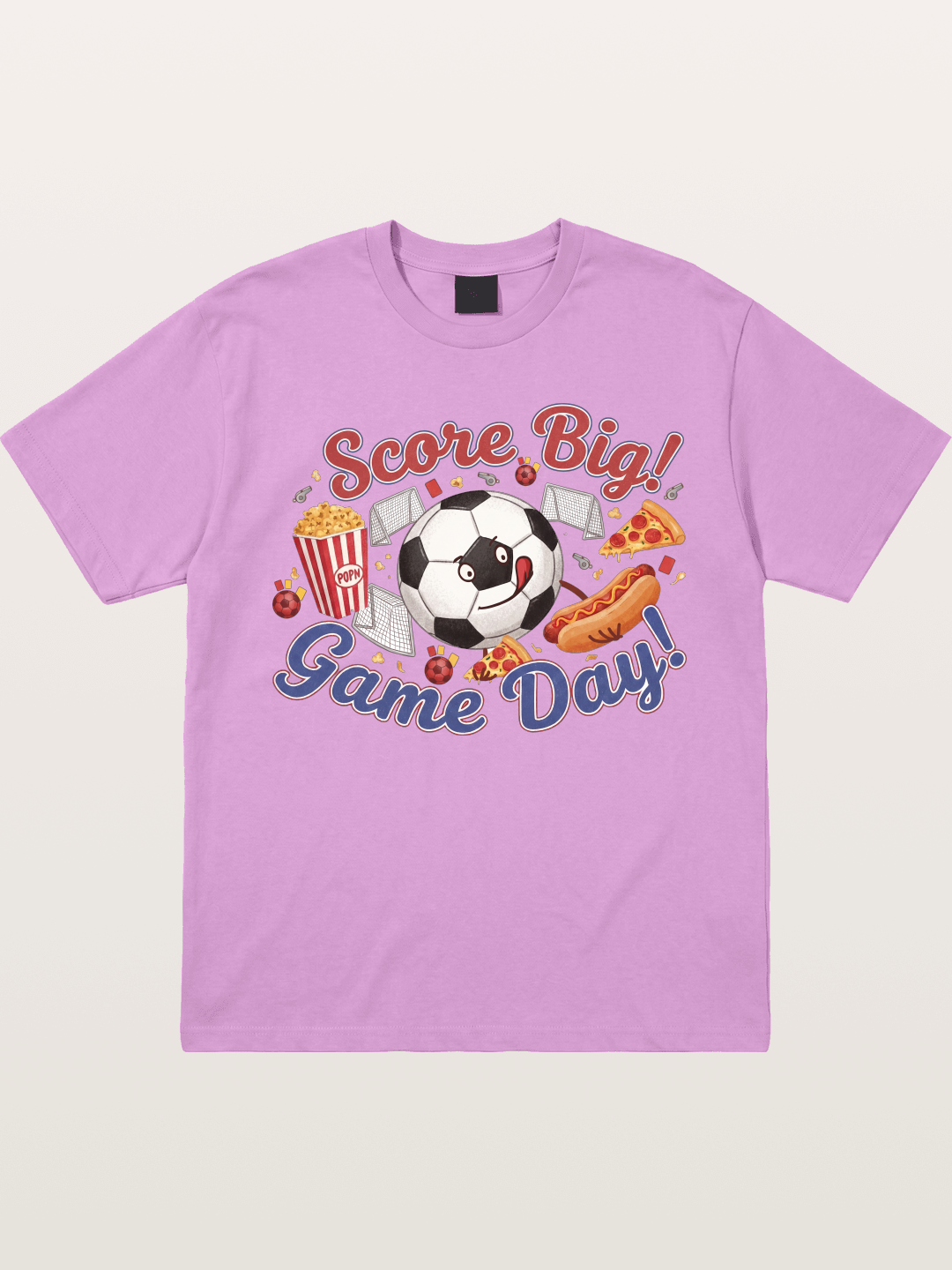 Game Day Snack Soccer Doodle Gildan T-shirt
