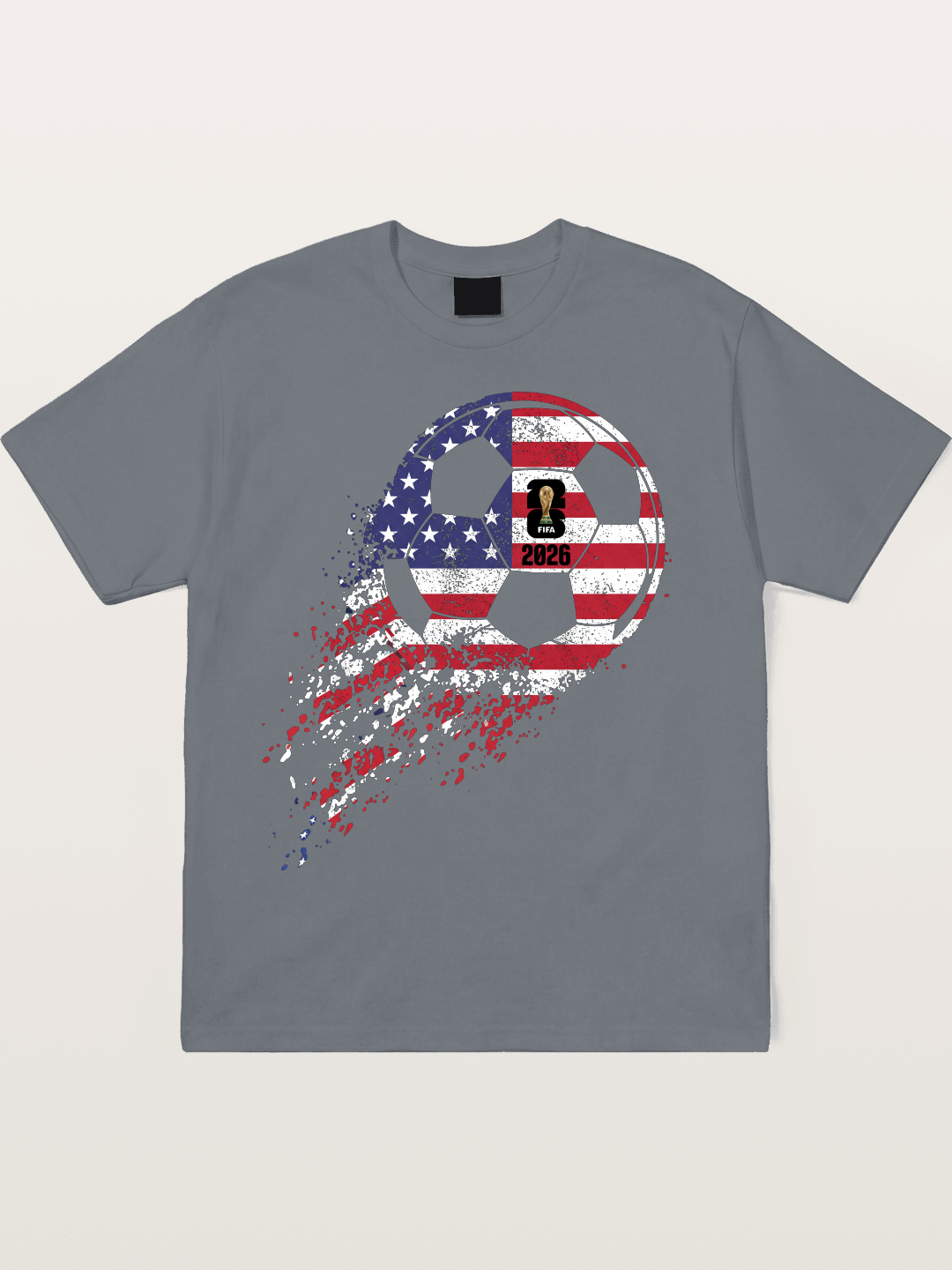 American Flag WC 2026 Ball Cotton T-shirt