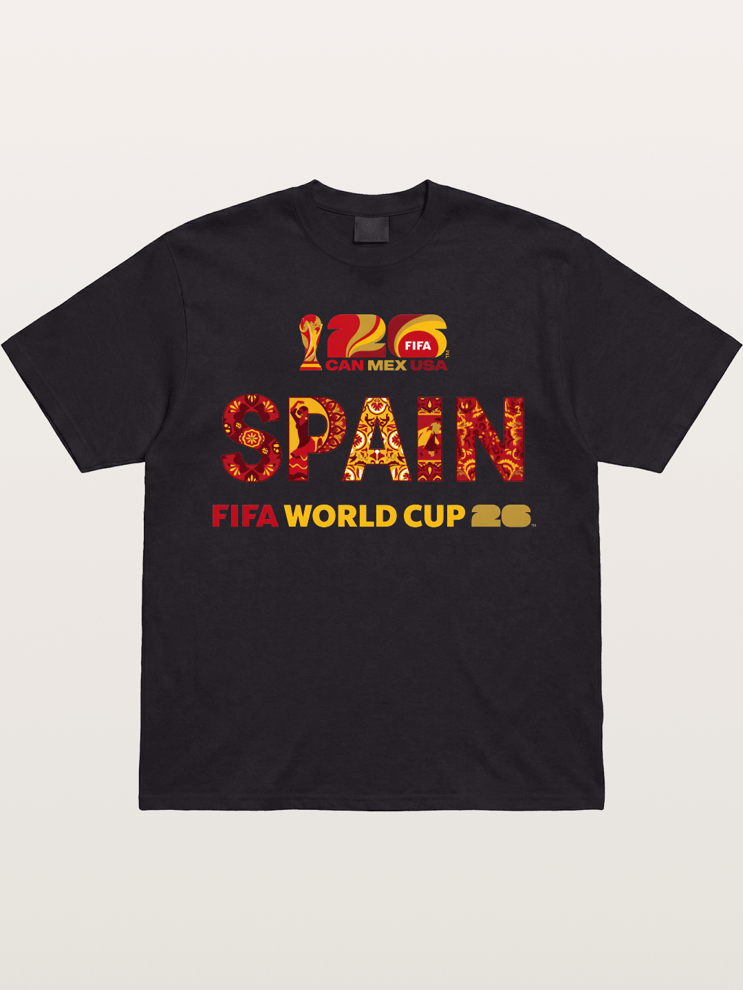 Spain 2026 Cultural Ornament Print Gildan T-shirt