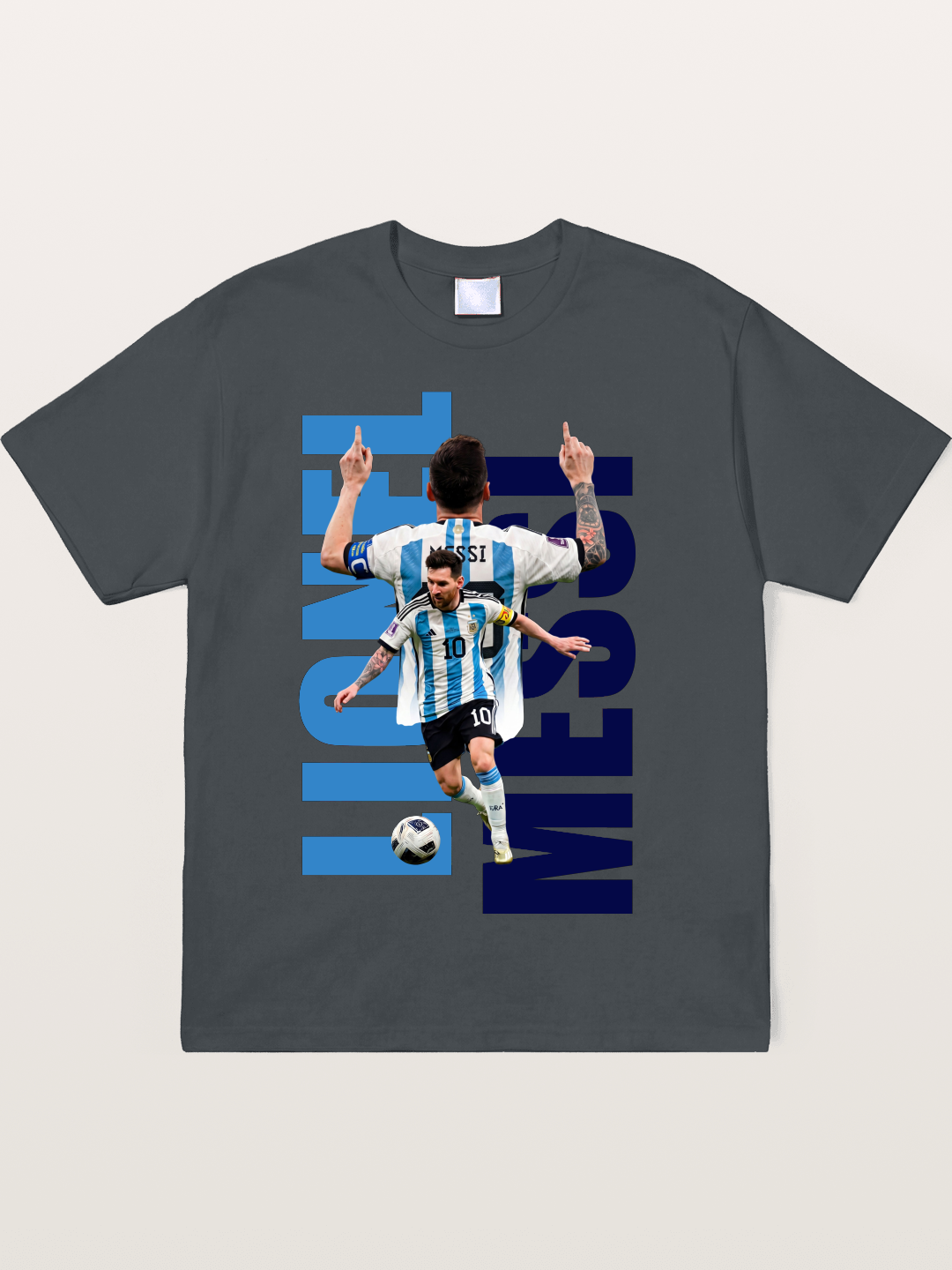 Lionel Messi Argentina 10 Soft-Stay T-shirt