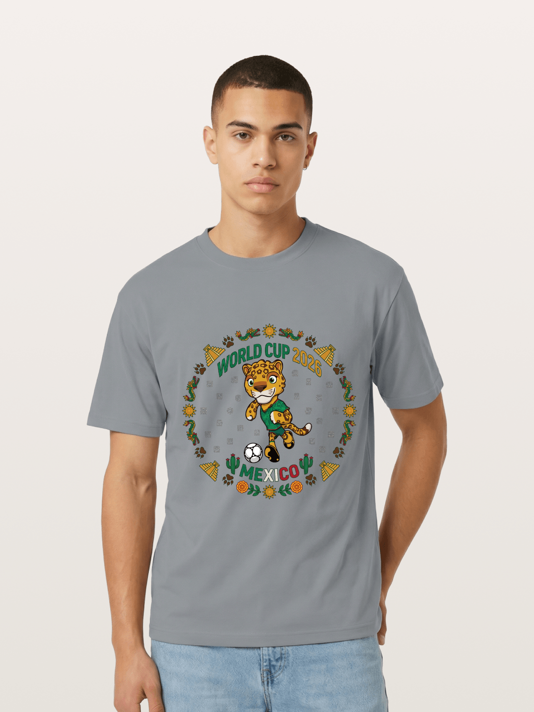 Mexico 2026 World Cup Mascot Gildan T-shirt