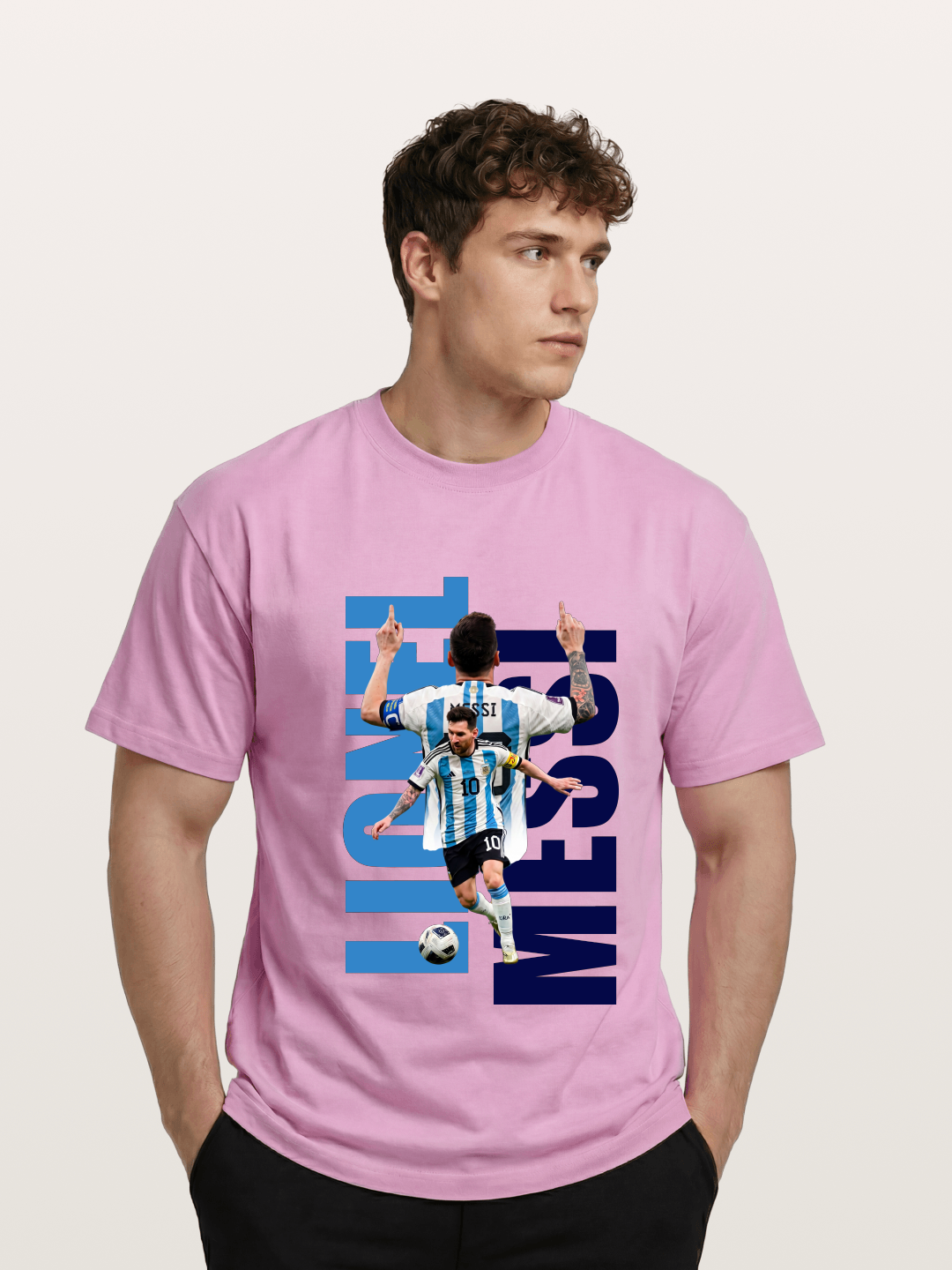 Lionel Messi Argentina 10 Gildan T-shirt