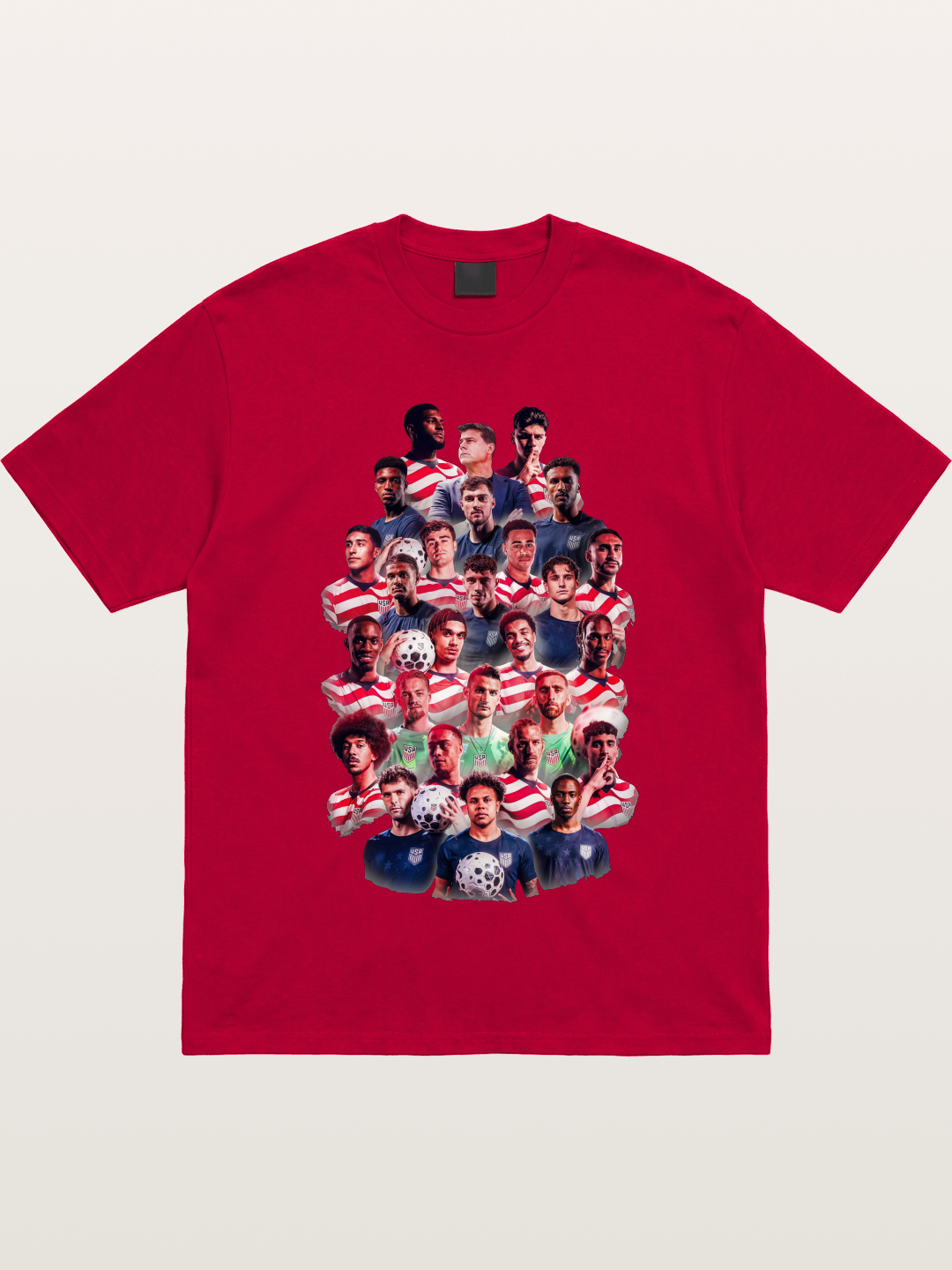 USMNT Full Squad Collage Portrait Gildan T-shirt