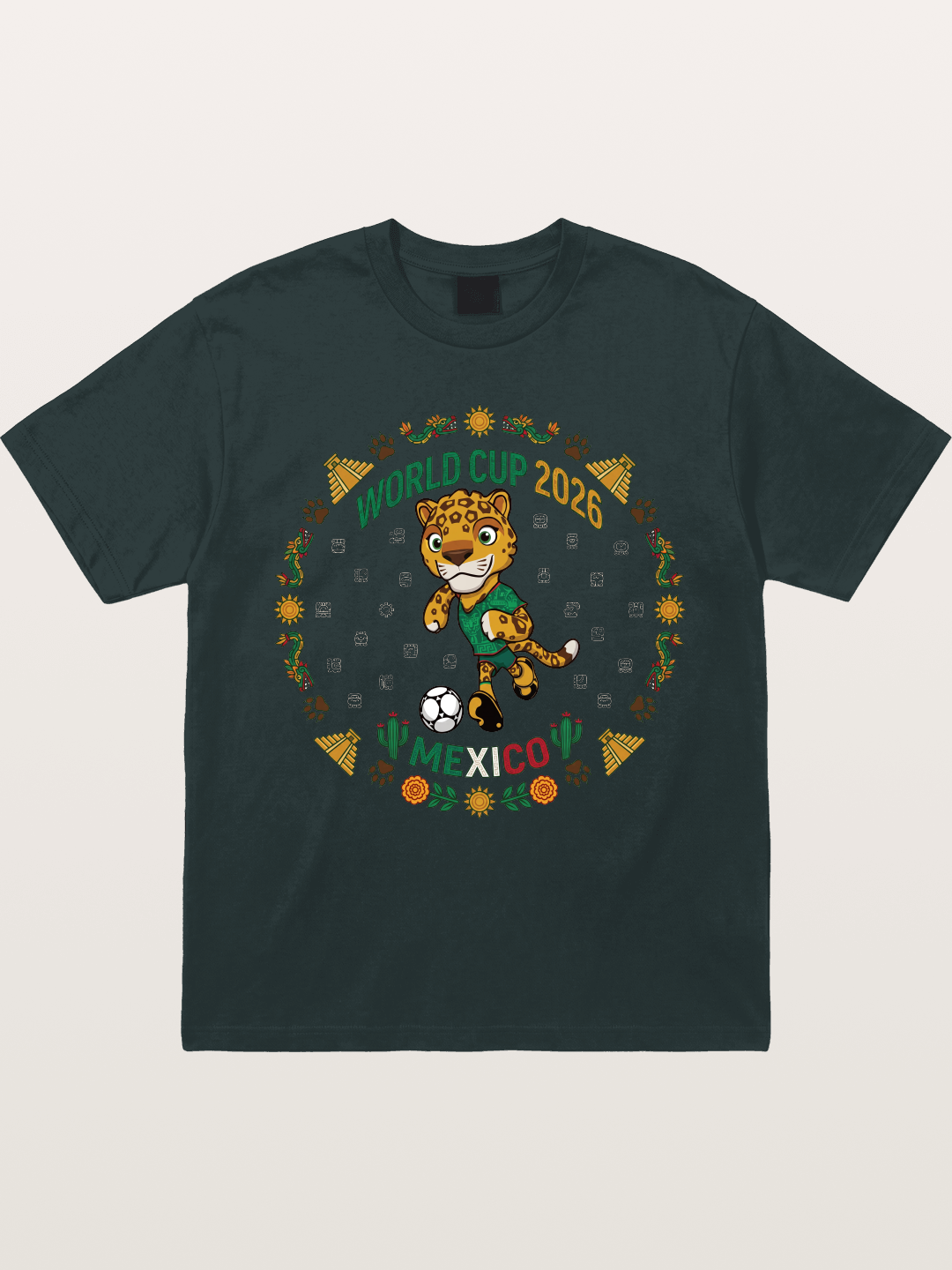 Mexico 2026 World Cup Mascot Gildan T-shirt