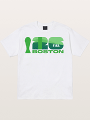 Boston WC 2026 Green Geometric Logo Cotton T-shirt