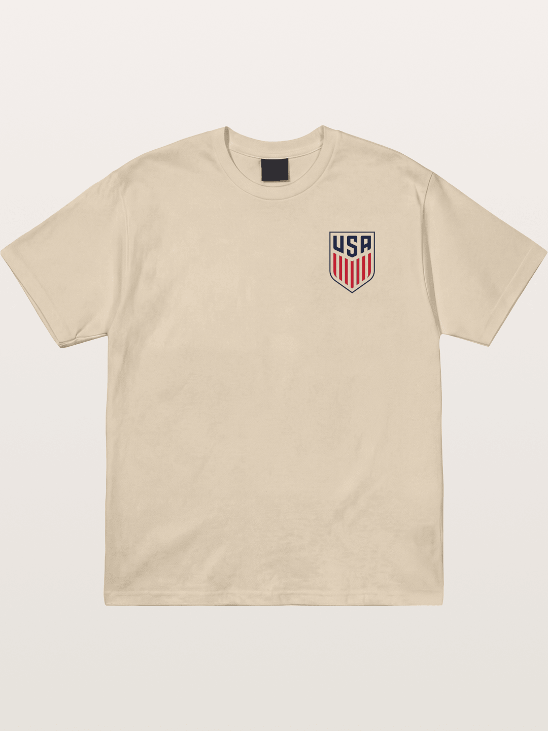 USA Soccer Stars Stripes Crest Gildan T-shirt