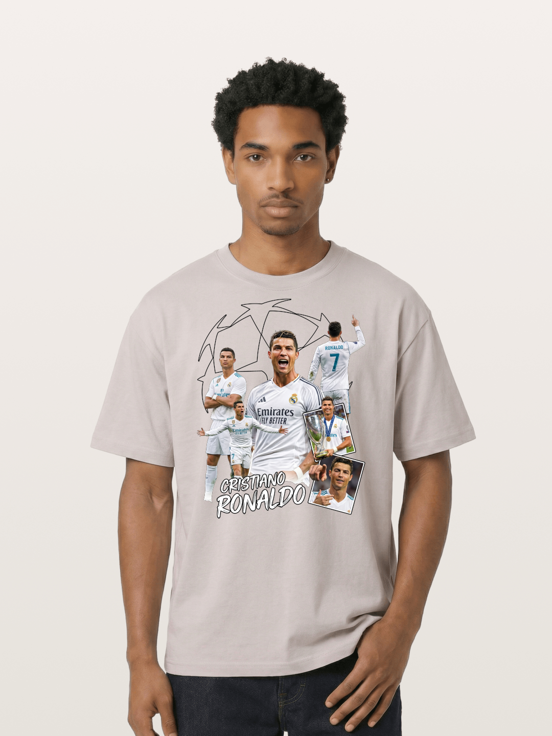 Cristiano Ronaldo Real Madrid Cotton T-shirt