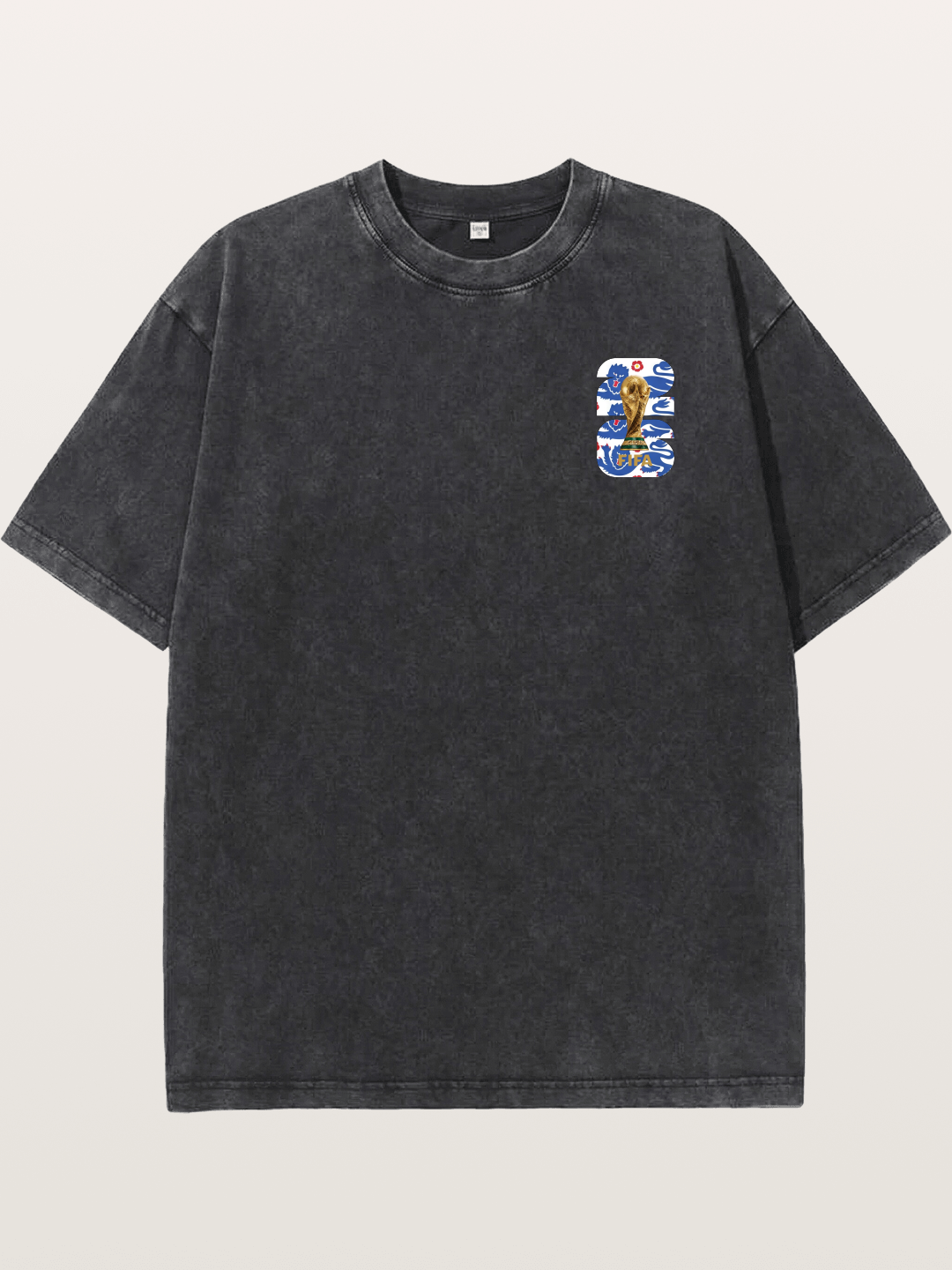 FIFA World Cup England Rose Emblem Washed T-shirt