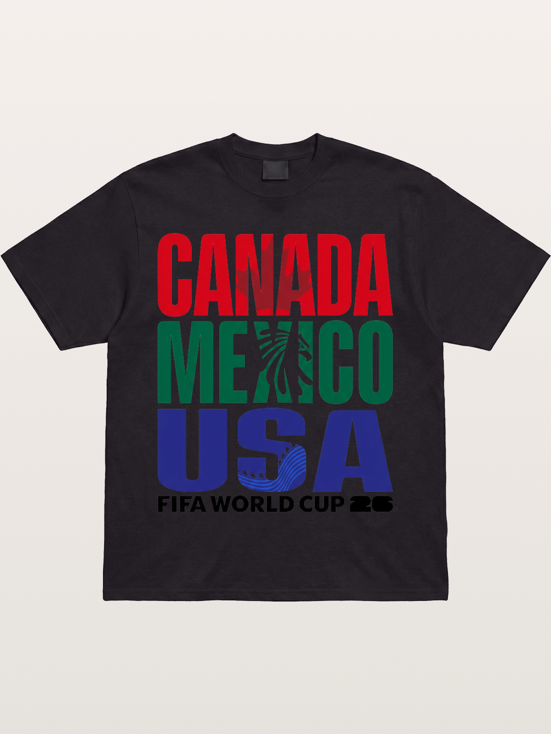 2026 World Cup Host Nations Print Gildan T-shirt