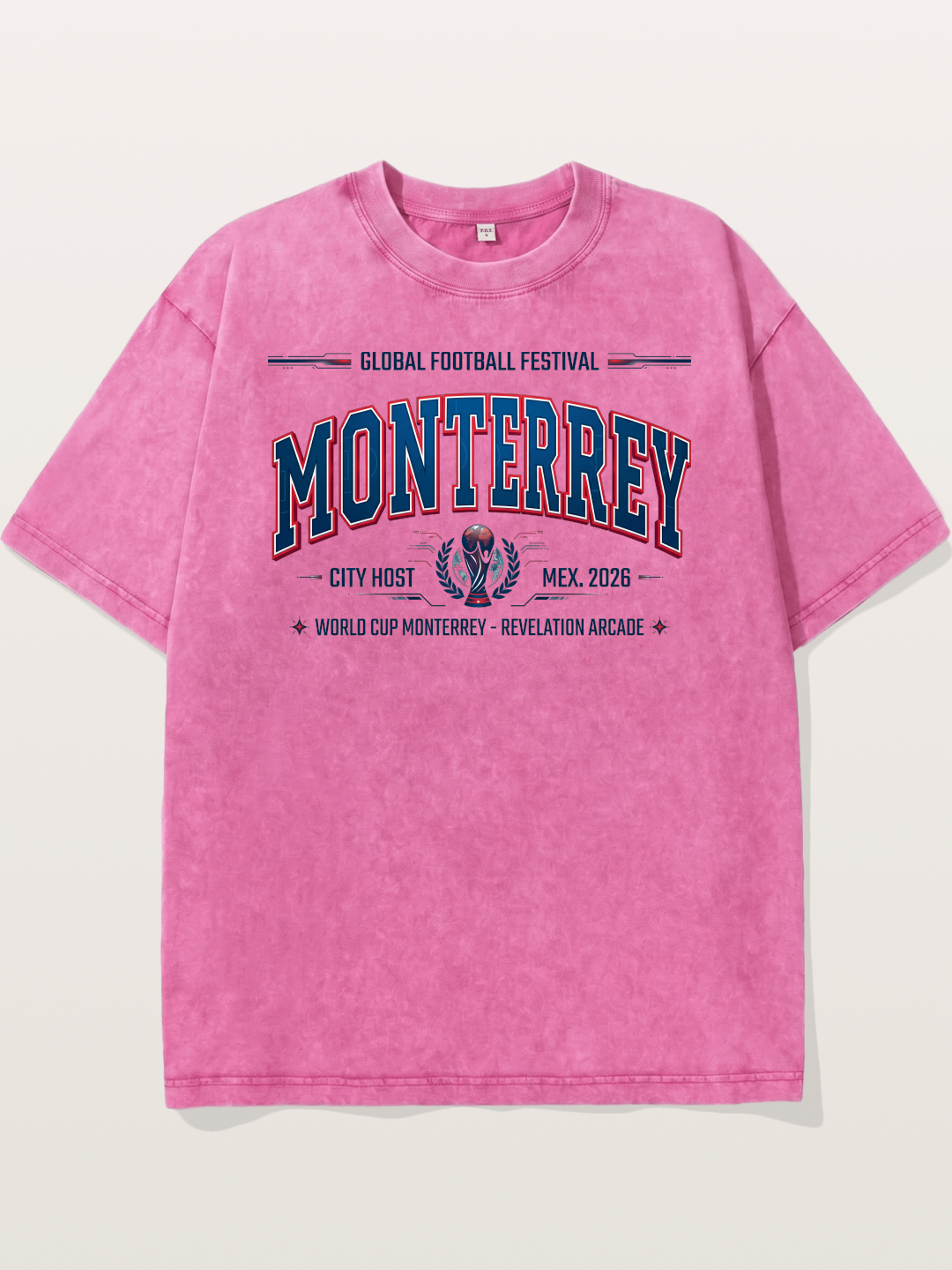Monterrey 2026 World Cup Graphic Washed T-shirt