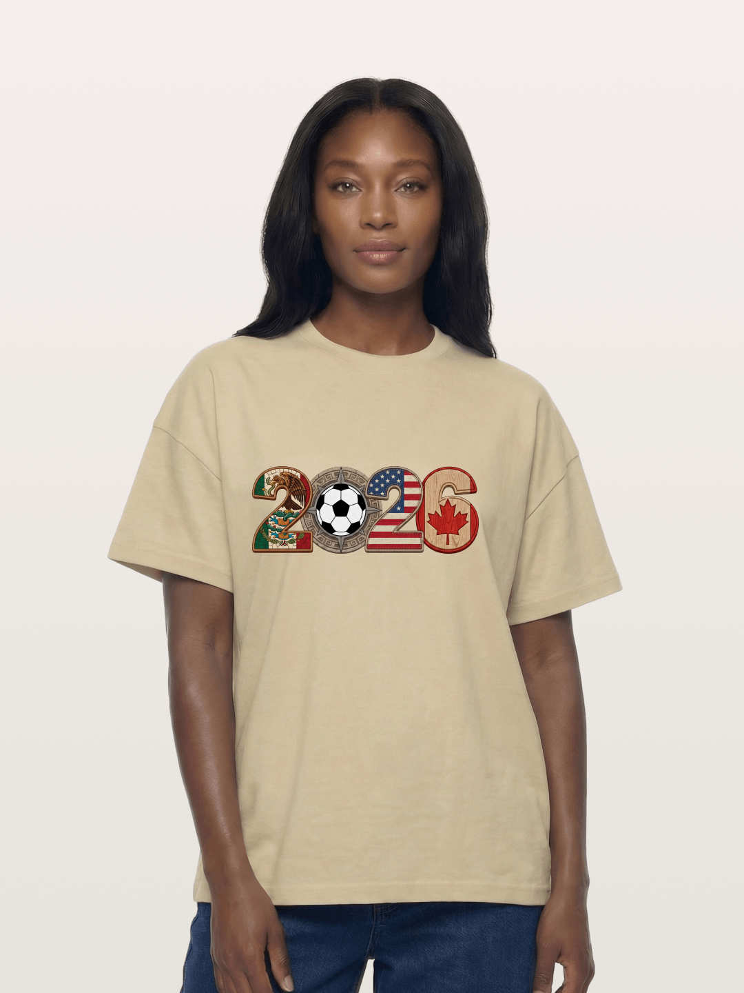 2026 WC Tribal Flag Design Gildan T-shirt
