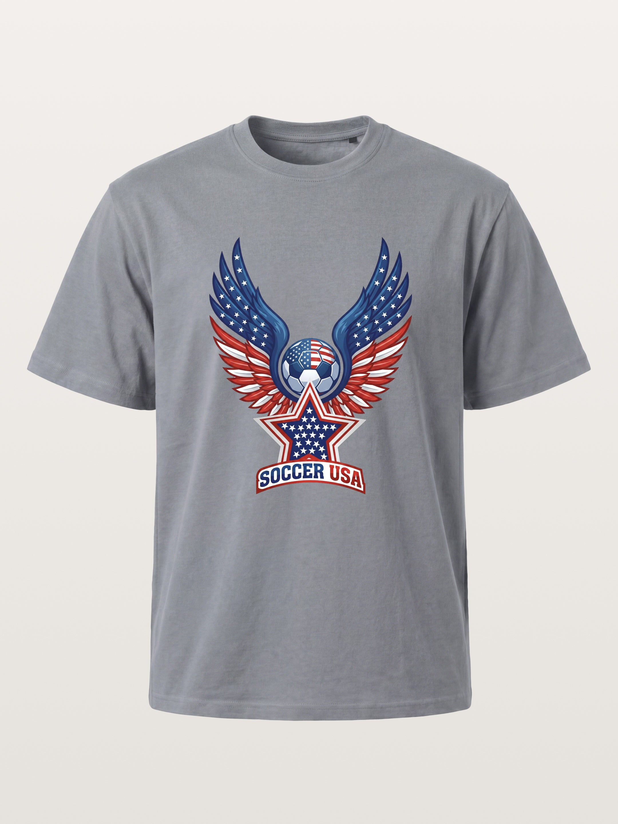 Soccer USA Wings Star Logo Gildan T-shirt