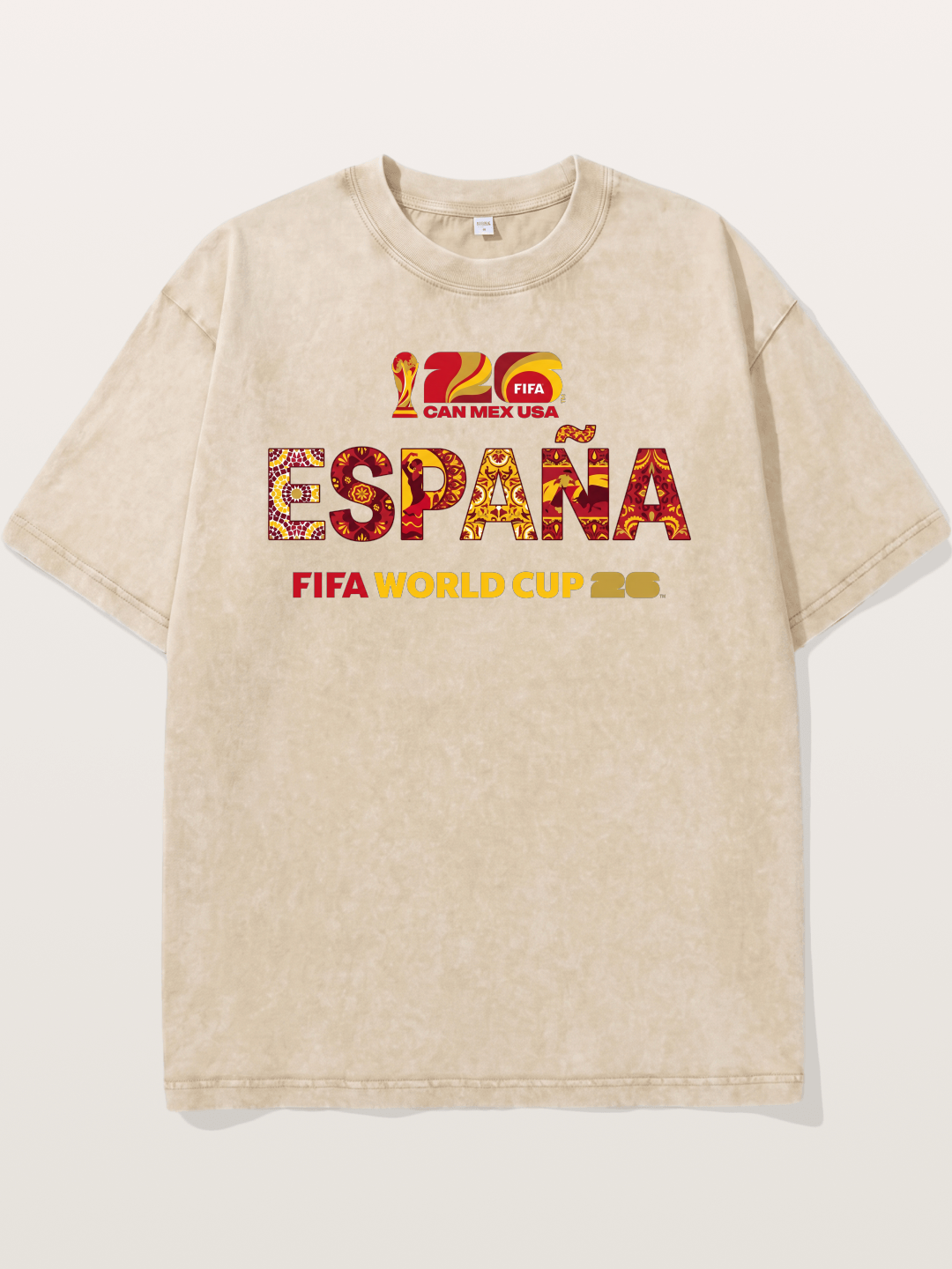 España 2026 World Cup Typo Washed T-shirt