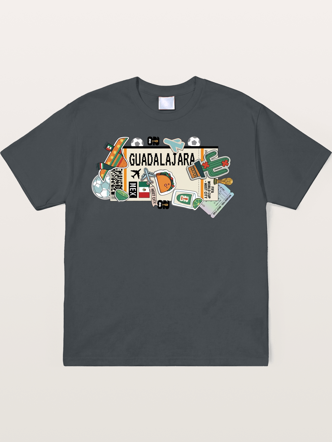 Guadalajara Mexican Culture Art Soft-Stay T-shirt