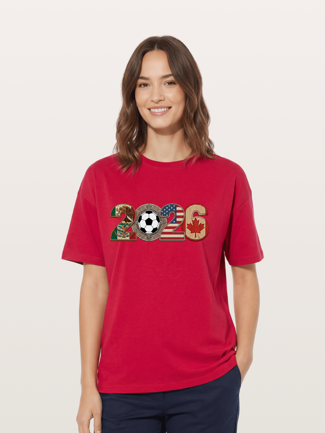 2026 WC Tribal Flag Design Gildan T-shirt