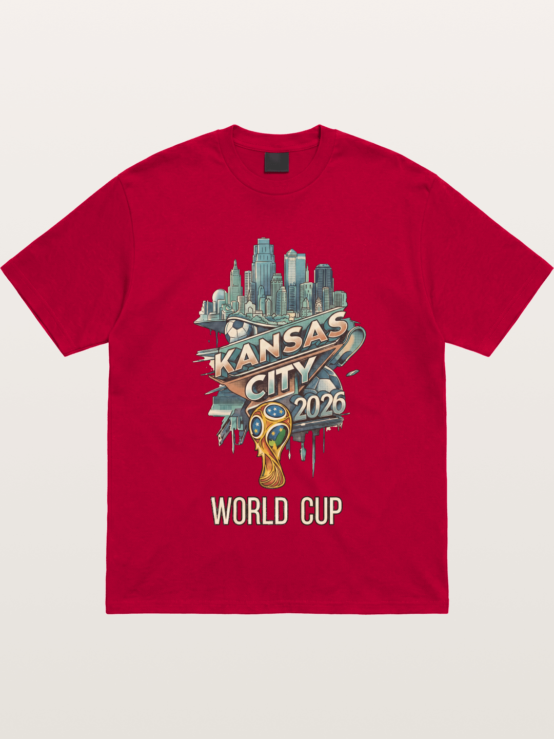 KC World Cup 2026 Emblem Gildan T-shirt