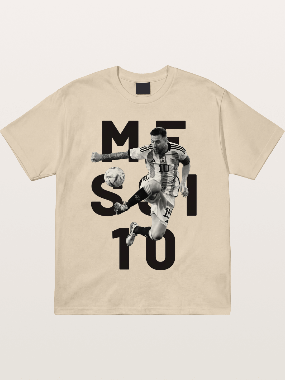 Messi 10 Action Print Gildan T-shirt