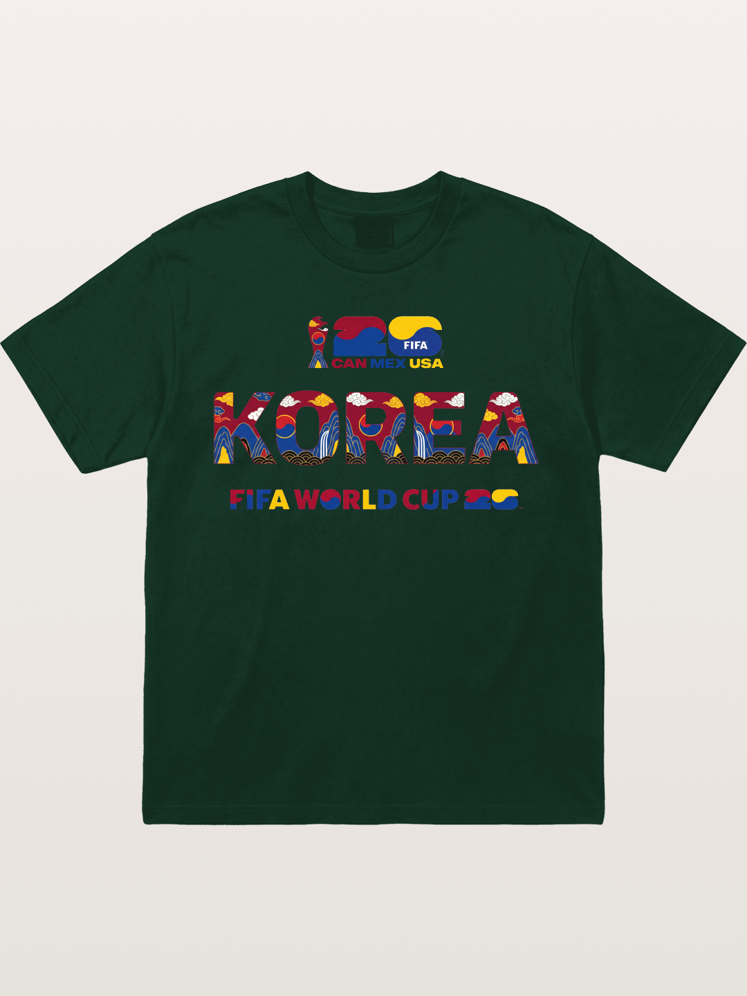 Korea 2026 Folk Ornament Design Gildan T-shirt