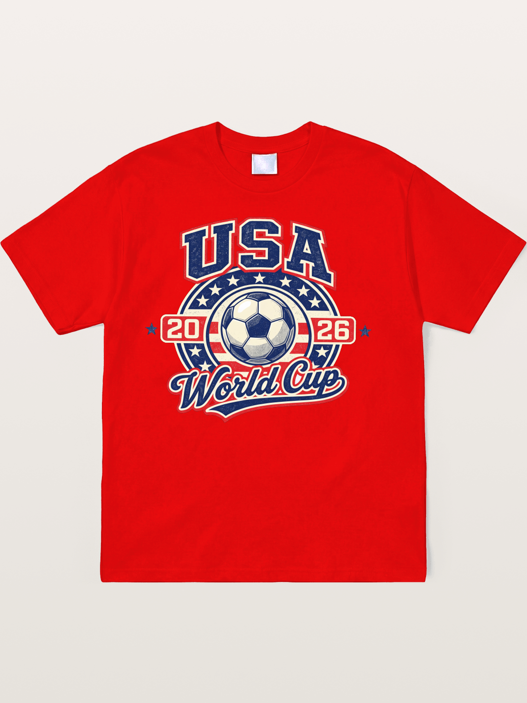 USA World Cup 2026 Retro Badge Soft-Stay T-shirt