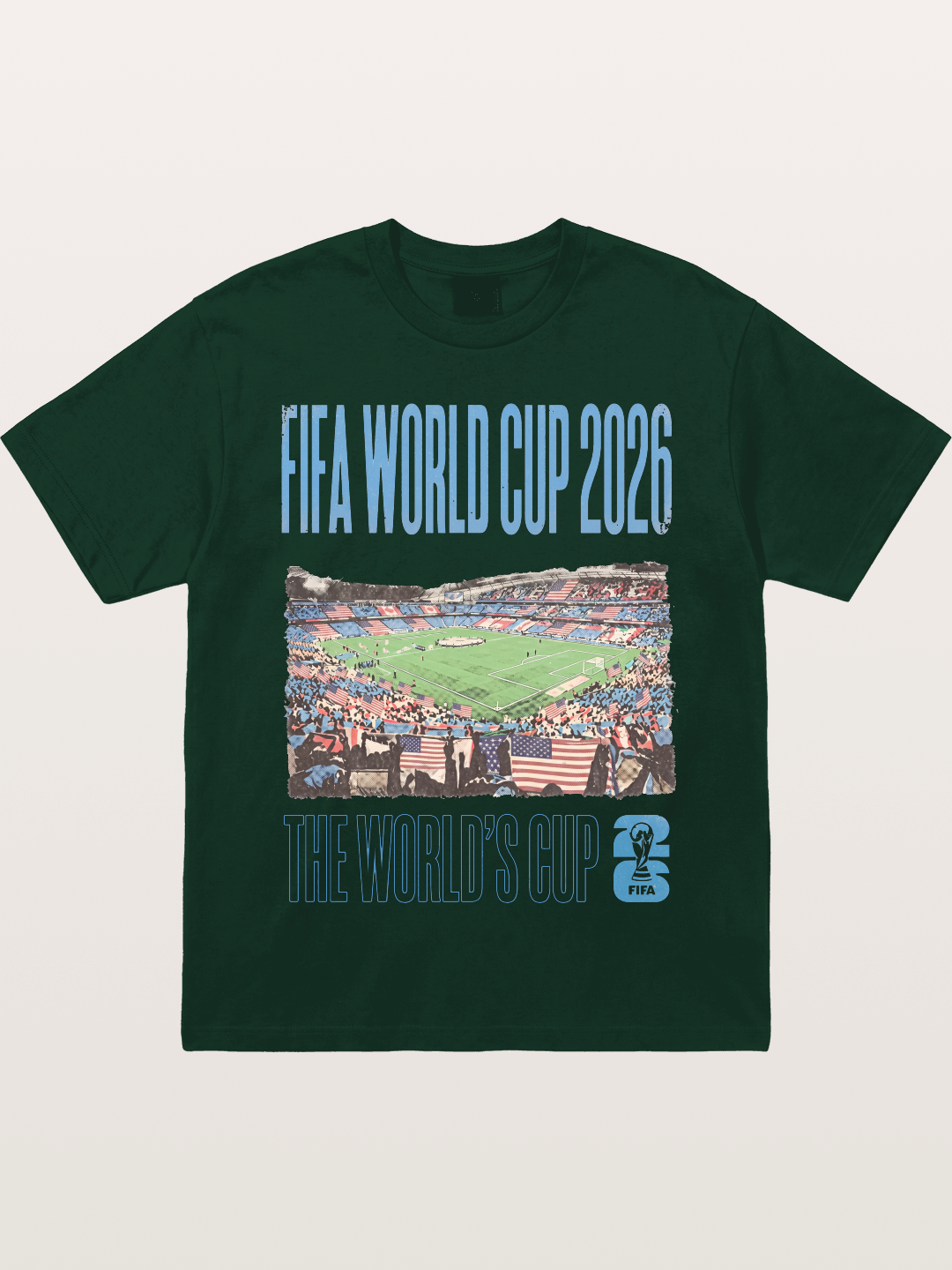USA 2026 World Cup Stadium View Gildan T-shirt