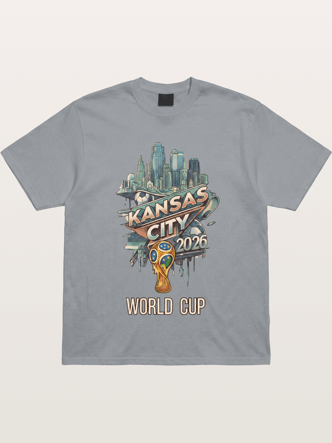 KC World Cup 2026 Emblem Gildan T-shirt