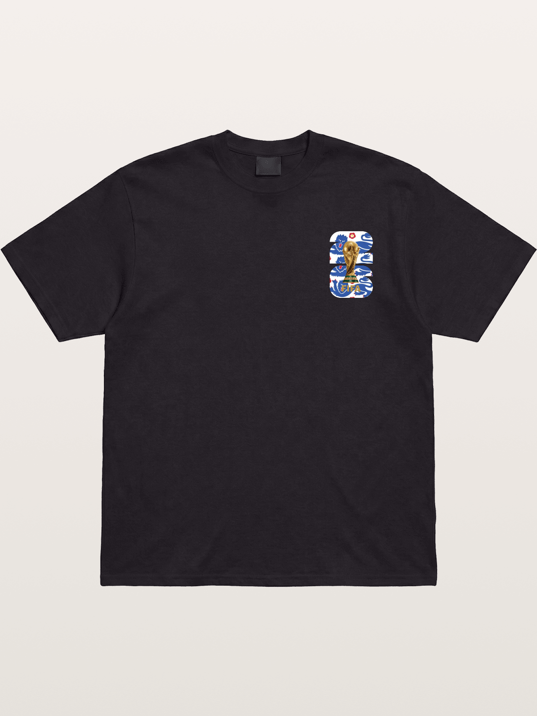 FIFA World Cup England Rose Emblem Cotton T-shirt