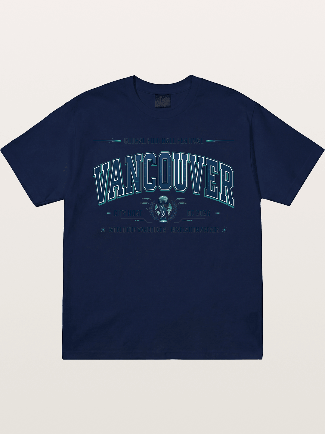 Vancouver 2026 World Cup Badge Gildan T-shirt
