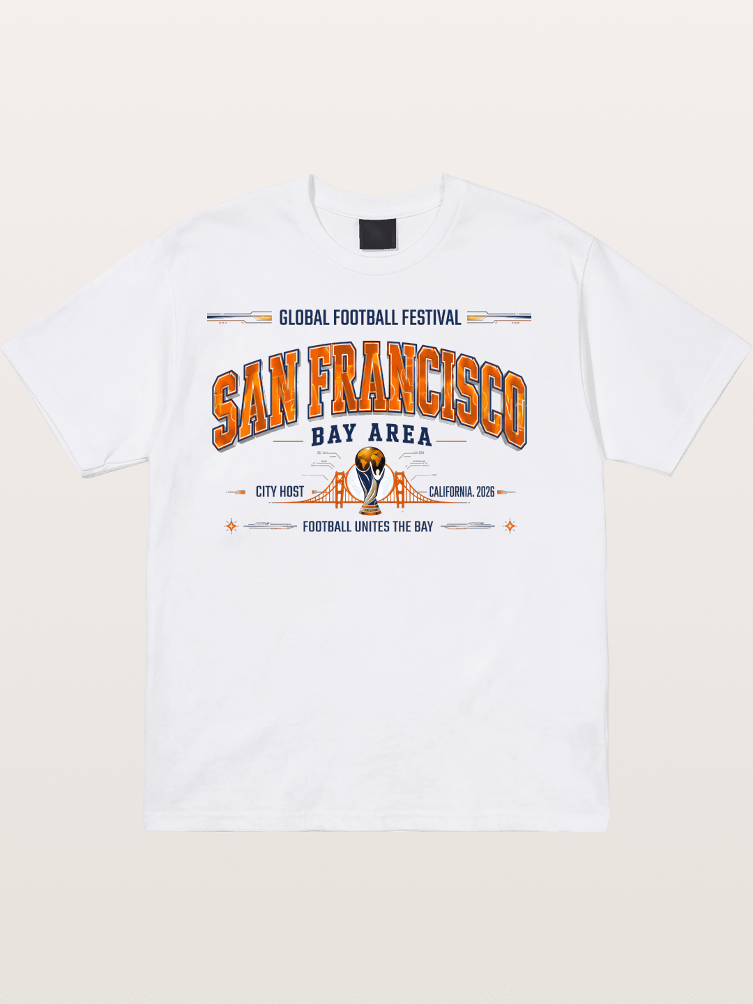 San Francisco WC Bay Area Art Cotton T-shirt