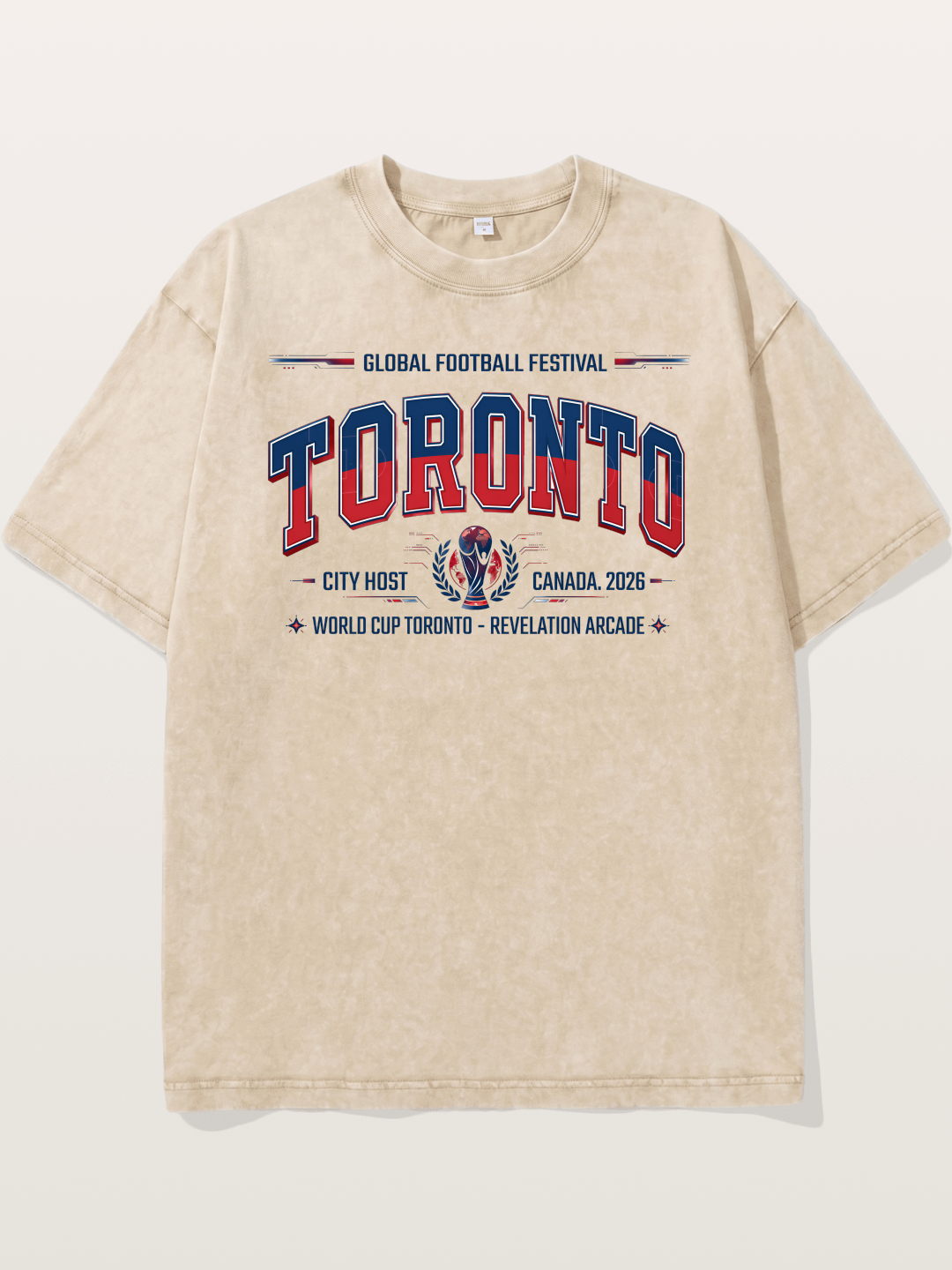 Toronto 2026 WC Host Graphic Washed T-shirt