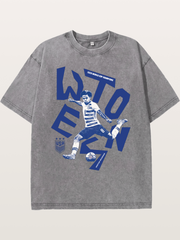Weston Mckennie Bold USA Lettering Washed T-shirt