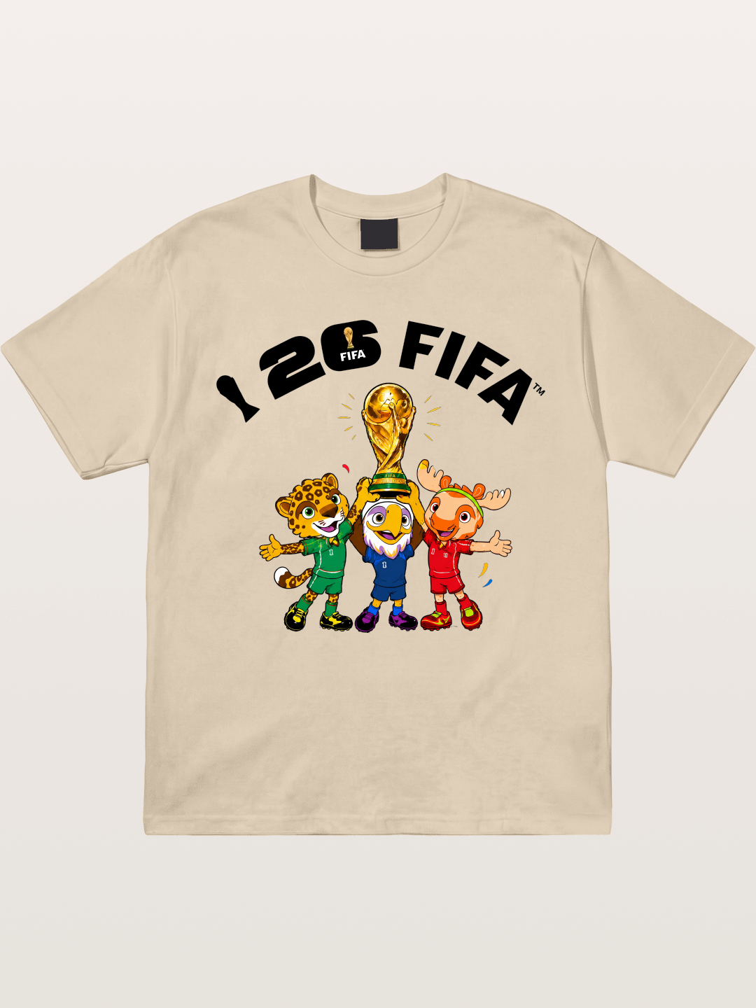 2026 FIFA Mascots Trophy Graphic Gildan T-shirt