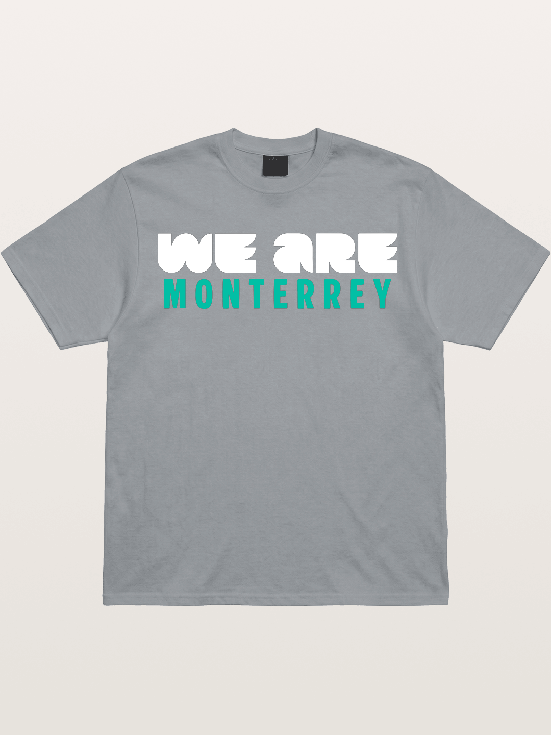Monterrey Teal Bold Sticker Gildan T-shirt