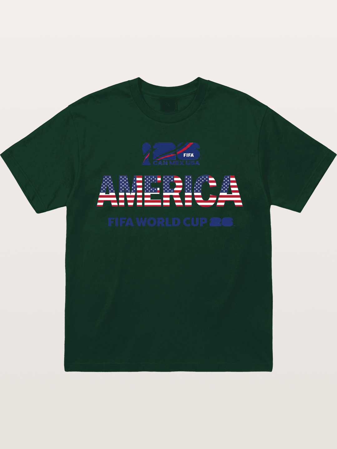 2026 World Cup MEXUSA Flag Art Gildan T-shirt