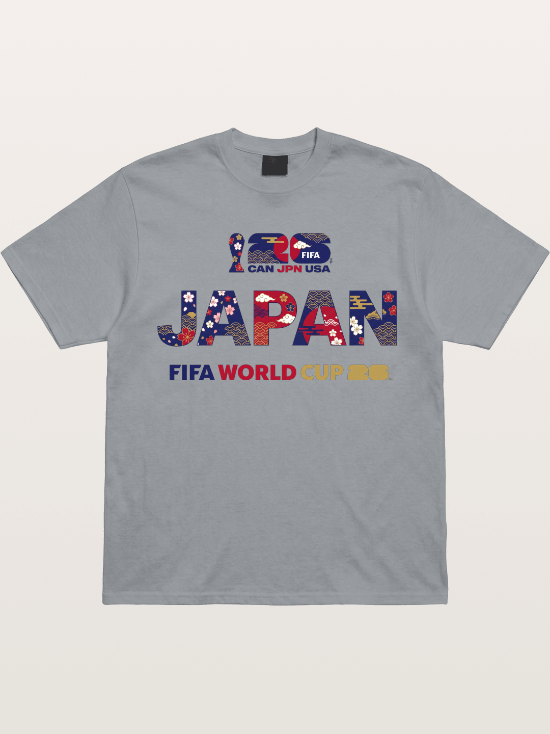2026 World Cup Japan Sakura Typo Gildan T-shirt