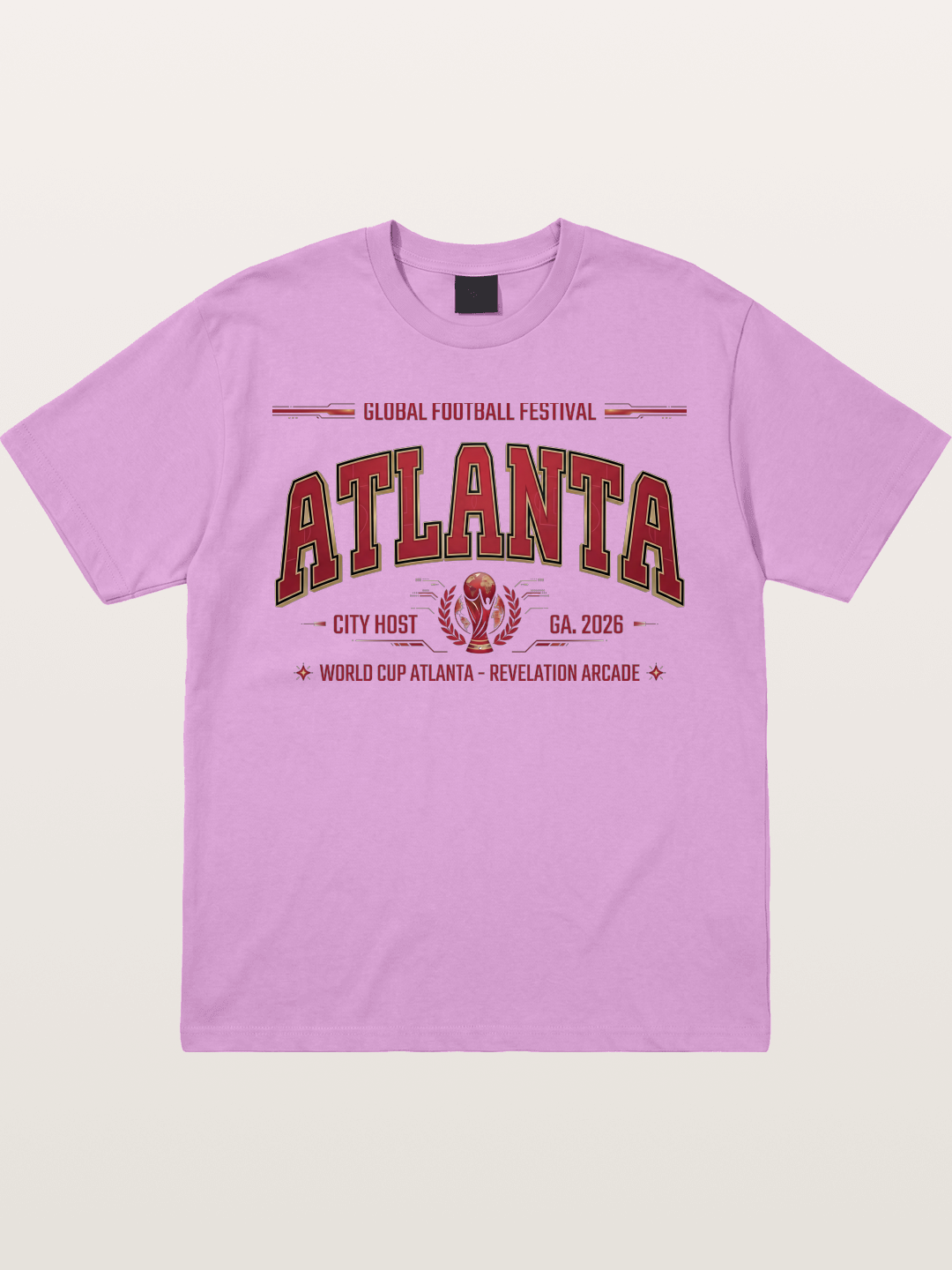 Atlanta 2026 WC Host Sticker Gildan T-shirt