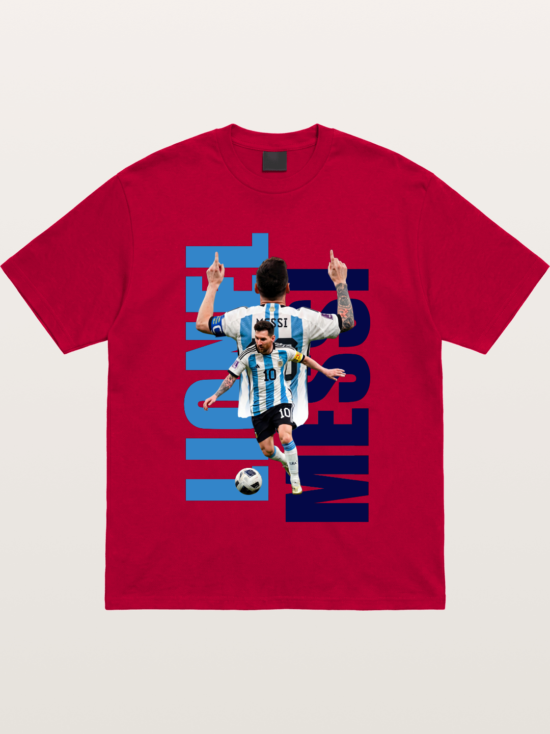 Lionel Messi Argentina 10 Gildan T-shirt