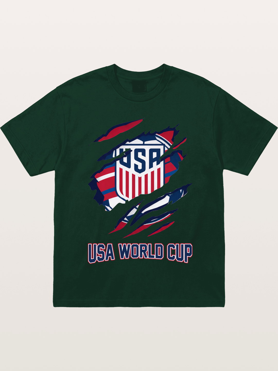 USA World Cup Claw Logo Gildan T-shirt