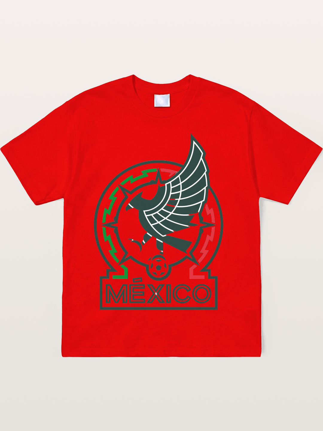Mexico Football Eagle Crest Soft-Stay T-shirt