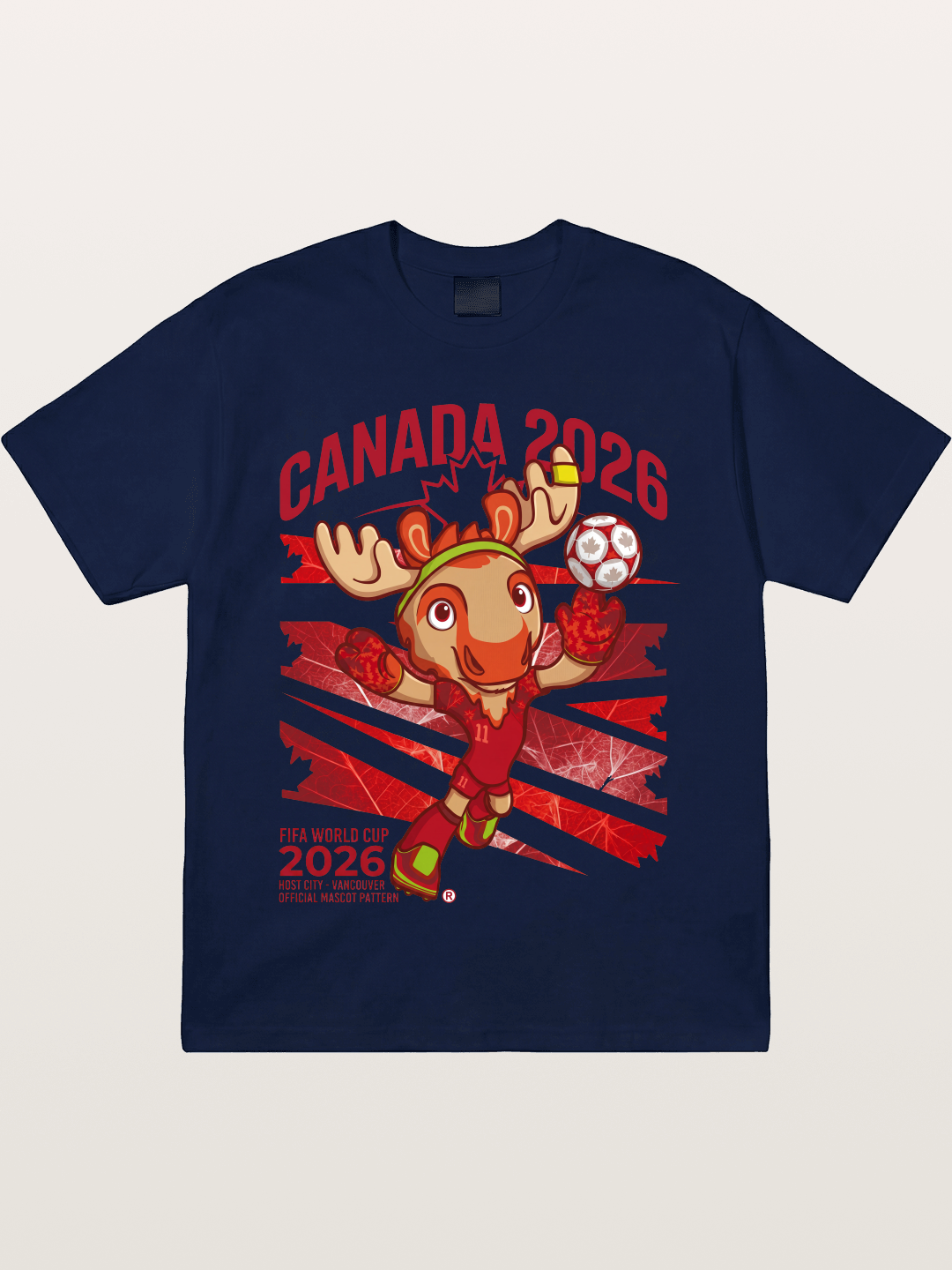 Canada 2026 Moose Mascot Gildan T-shirt