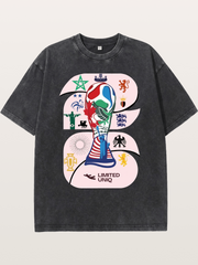 2026 World Cup Trophy Collage Washed T-shirt