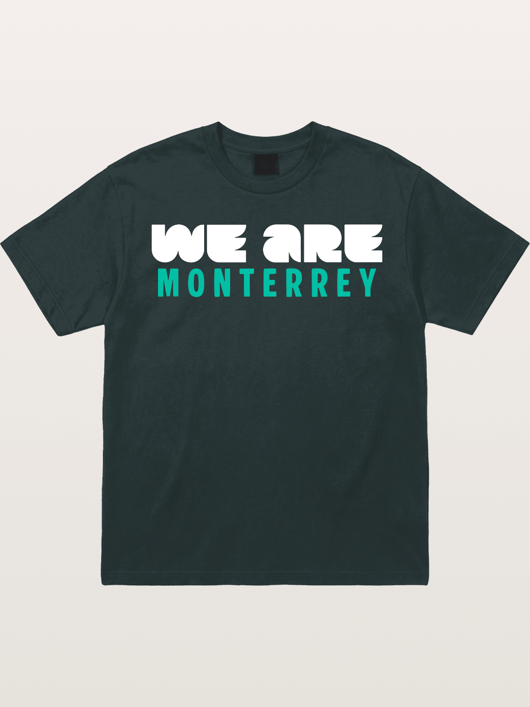 Monterrey Teal Bold Sticker Gildan T-shirt
