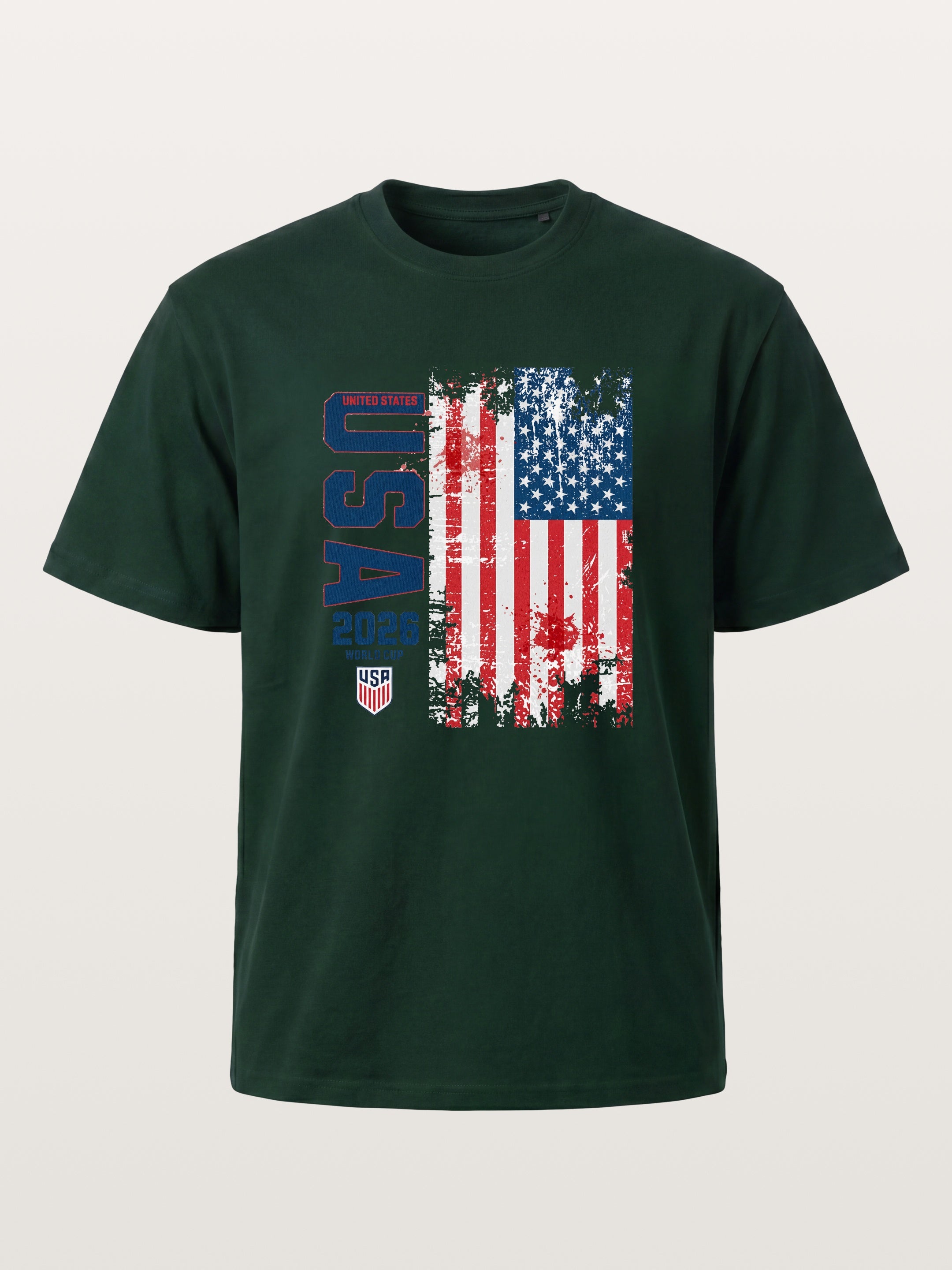 USA 2026 World Cup Grunge Print Gildan T-shirt
