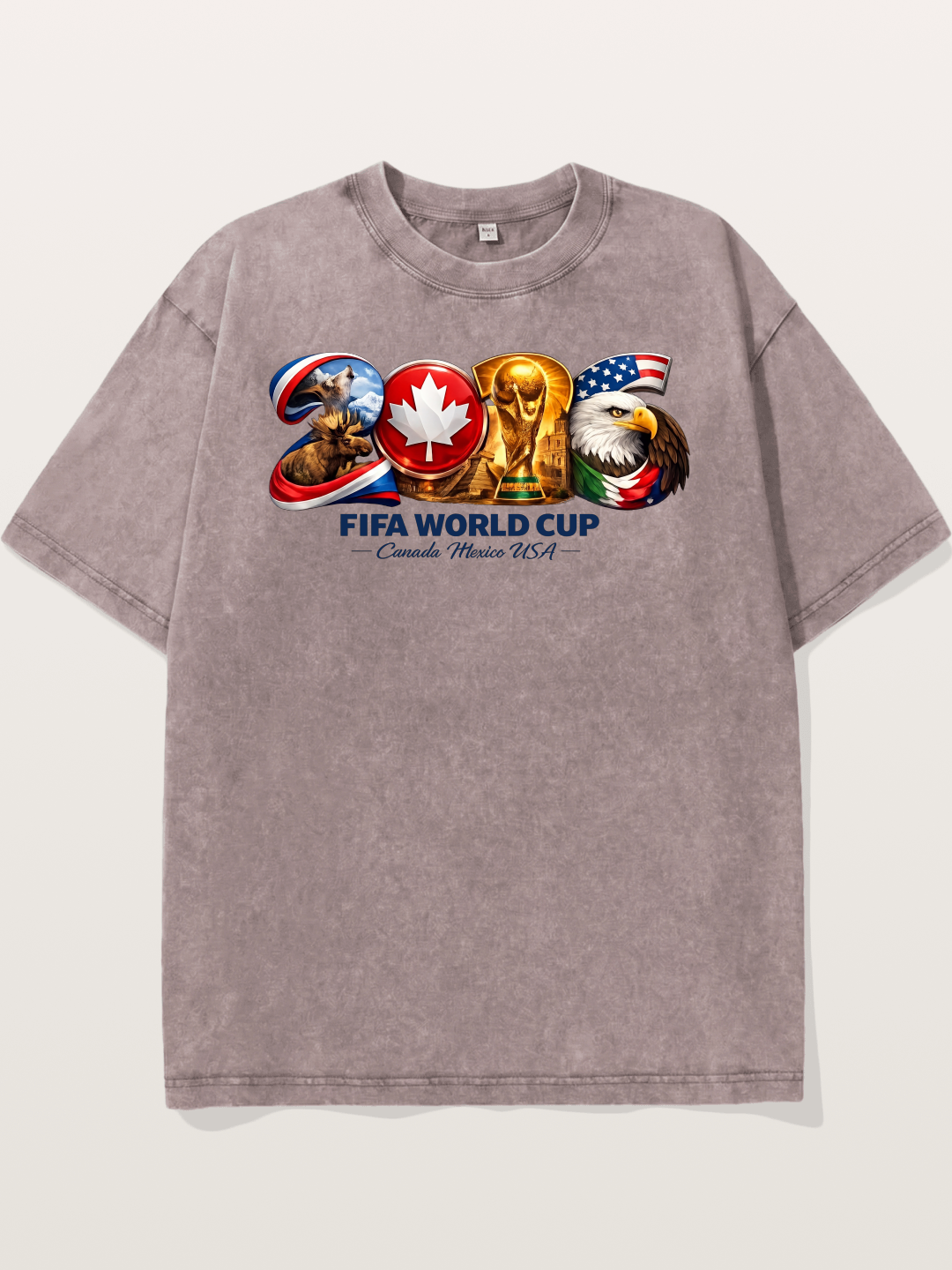 2026 FIFA World Cup Host Nations Washed T-shirt